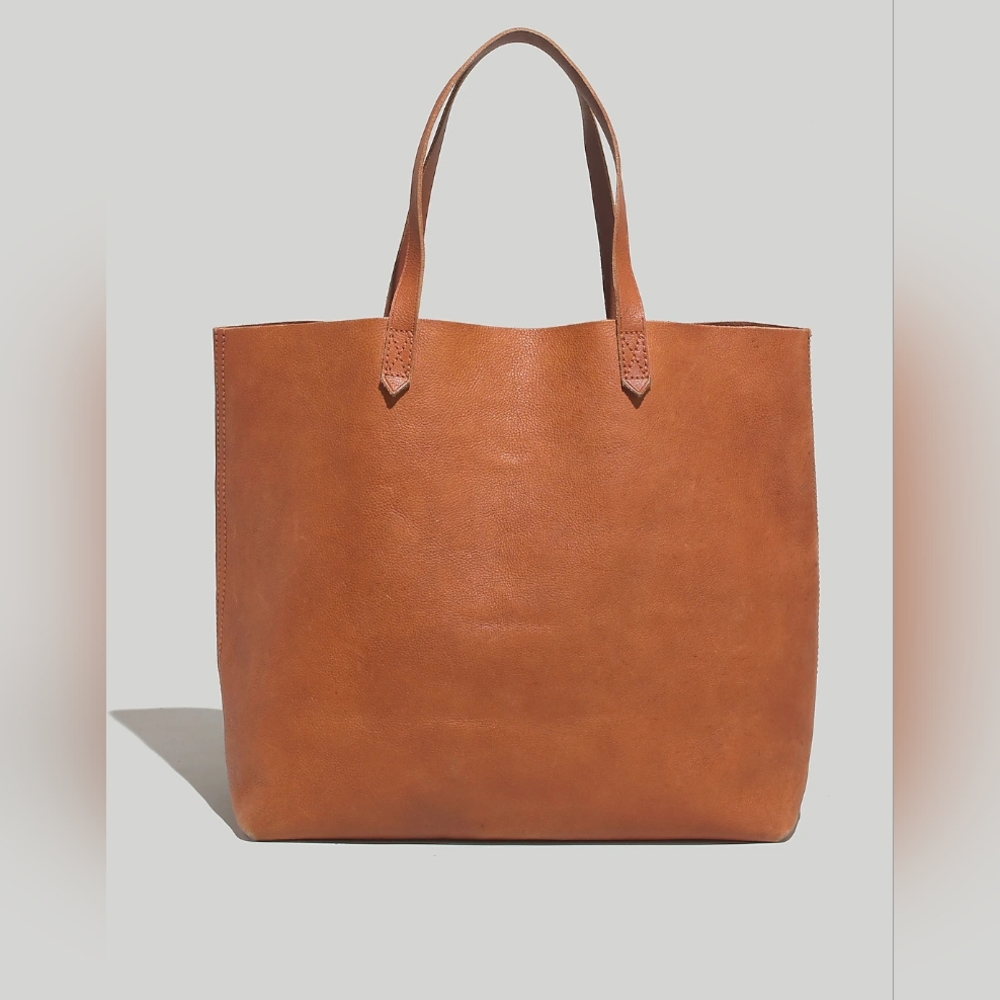 Leather Transport Tote